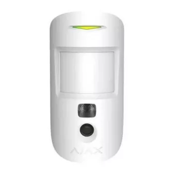 AJAX Wireless Motion Detector MotionCam HD with Photo Verification White