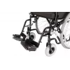 REHA FUND Steel Wheelchair RF-1/45/PN/CZA-624/PU - Manuaalne ratastool, istme laius 45 cm, kandevõime 120 kg, must