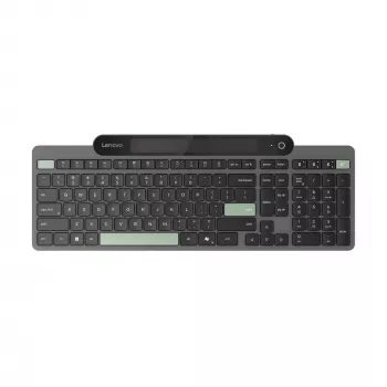 Lenovo Self-Charging Bluetooth Keyboard Lithuanian Black