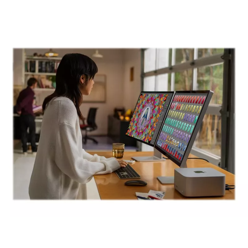 Apple Studio Display 27 tolli 5K Nano-Texture klaasiga kallutatava alusega hõbedane