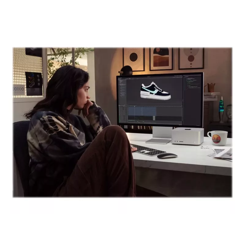 Apple Studio Display 27 tolli 5K Nano-Texture klaasiga kallutatava alusega hõbedane
