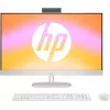 HP All-in-One 27-cr0024na lauaarvuti, 27 inch Full HD IPS-ekraan, Intel Core i7-1355U, 8GB DDR4 RAM, 512GB PCIe NVMe SSD, Windows 11 Home, Natural Silver (taastatud toode)