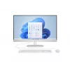 HP All-in-One 27-cr0004nc, AMD Ryzen 7 7730U, 32 GB RAM, 1 TB SSD, 27 inch Full HD IPS, Windows 11 Home, White (taastatud toode)