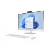 HP All-in-One 27-cr0004nc, AMD Ryzen 7 7730U, 32 GB RAM, 1 TB SSD, 27 inch Full HD IPS, Windows 11 Home, White (taastatud toode)