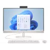 HP All-in-One 27-cr0042nf lauaarvuti, AMD Ryzen 5 7520U, 16 GB RAM, 512 GB SSD, 27 inch Full HD IPS-ekraan, Windows 11 Home, valge (taastatud toode)
