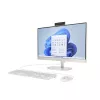 HP All-in-One 24-cr0068nf, Intel Processor N300, 8GB RAM, 256GB SSD, 23.8 inch FHD-ekraan, Windows 11 Home, Starry White (taastatud toode)