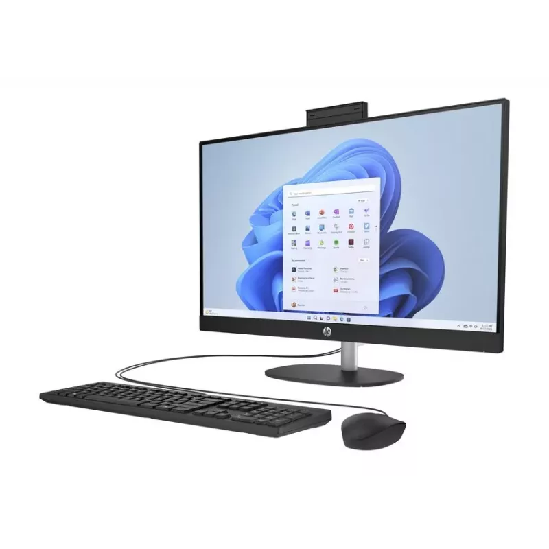 HP All-in-One 27-cr0037na, AMD Ryzen 7 7730U, 27 inch Full HD IPS, 16 GB RAM, 512 GB SSD, Windows 11 Home, Snow White (taastatud toode)
