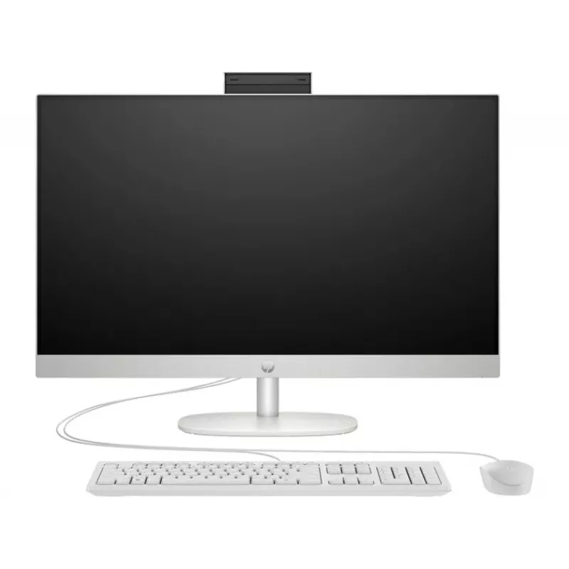 HP All-in-One 27-cr0154nh, Intel Core i7-1355U, 8GB RAM, 512GB SSD, 27 inch Full HD Touchscreen, Windows 11 Home, Valge