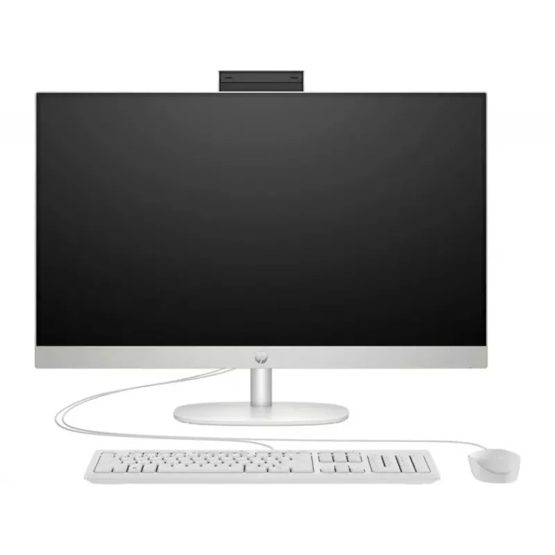 HP All-in-One 27-cr0154nh, Intel Core i7-1355U, 8GB RAM, 512GB SSD, 27 inch Full HD Touchscreen, Windows 11 Home, Valge