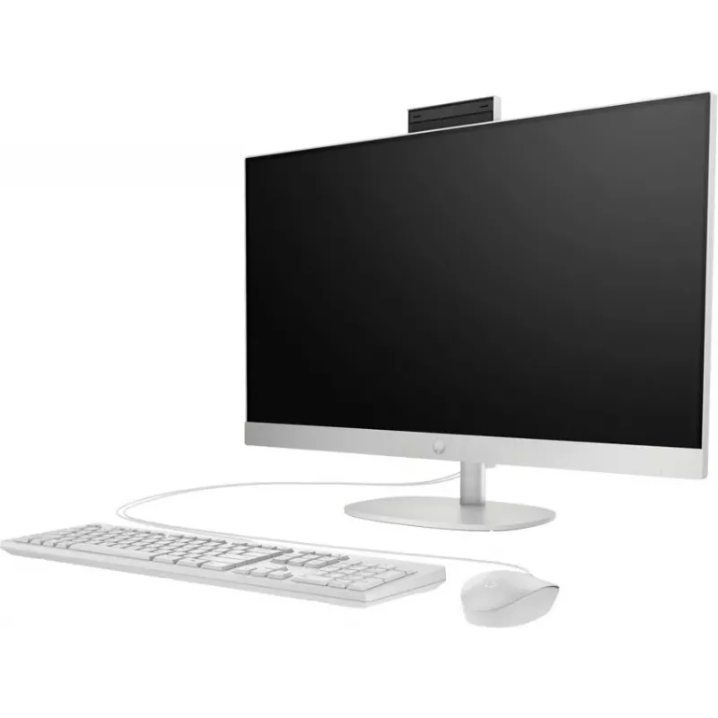 HP All-in-One 27-cr0154nh, Intel Core i7-1355U, 8GB RAM, 512GB SSD, 27 inch Full HD Touchscreen, Windows 11 Home, Valge