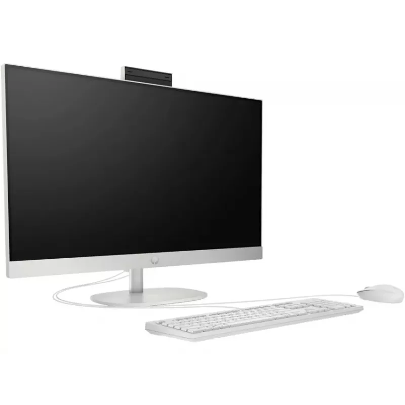 HP All-in-One 27-cr0154nh, Intel Core i7-1355U, 8GB RAM, 512GB SSD, 27 inch Full HD Touchscreen, Windows 11 Home, Valge