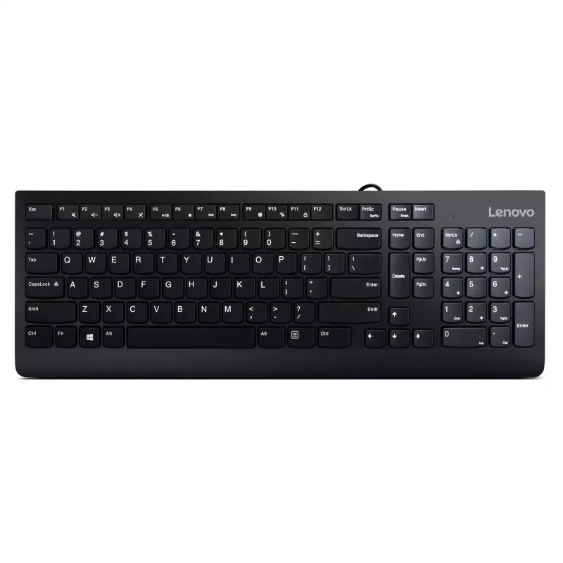 Lenovo 300 USB Keyboard - US English QWERTY - Must