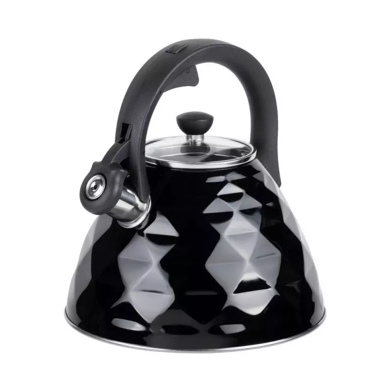 RESTO Whistling Kettle 3L Stainless Steel Silver/Black 90610