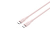 CANYON USB-C to USB-C kaabel 60W 1m Silicone Pink Sand