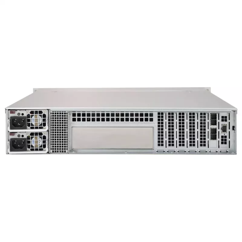 Supermicro SC216 BE1C-R609JBOD 2U 24x2.5 inch Hot-Swap SAS3 JBOD Korpus kahe 600W lülitusrežiimiga toiteplokiga