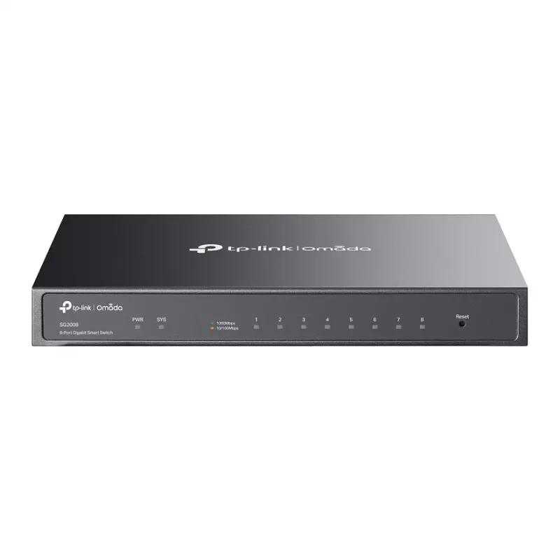 TP-LINK TL-SG2008 8-Port Gigabit Smart Managed Switch