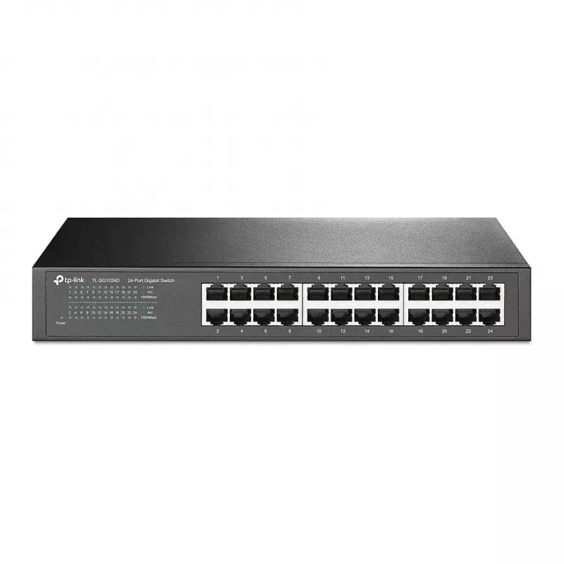 TP-Link TL-SG1024D 24-Port Gigabit Ethernet Switch Desktop/Rackmount