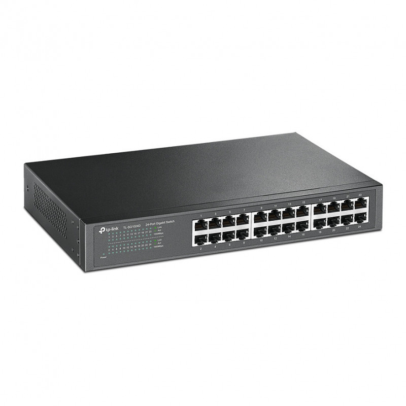 TP-Link TL-SG1024D 24-Port Gigabit Ethernet Switch Desktop/Rackmount
