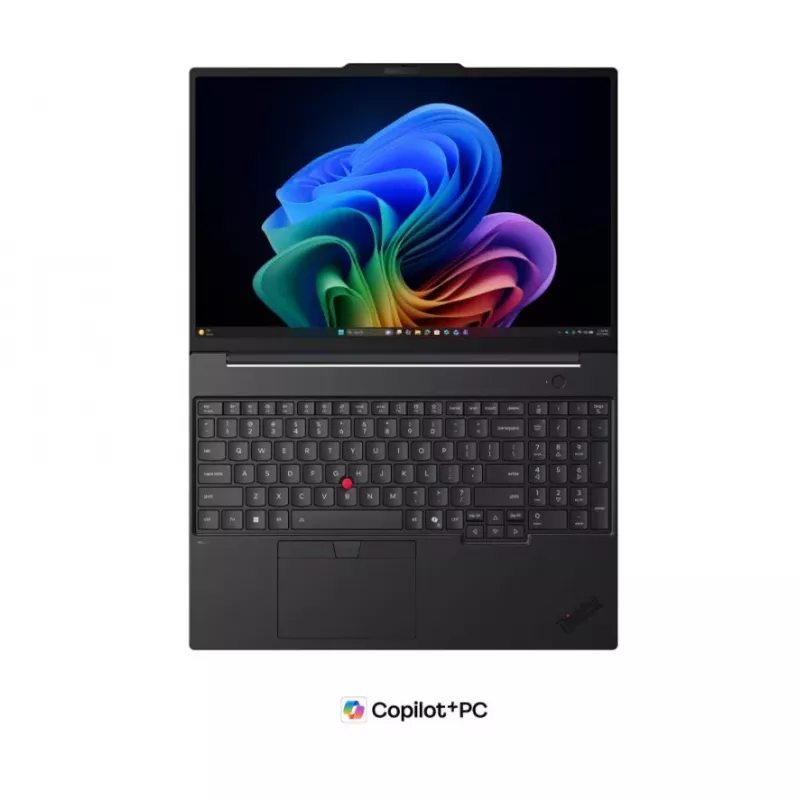 Lenovo ThinkPad T16 Gen 5 16 inch WUXGA sülearvuti, Intel Core Ultra 5 325U, 16GB DDR5, 512GB SSD, Intel Graphics, Windows 11 Pro, Põhjamaade taustvalgustusega klaviatuur, must, sõrmejäljelugeja, 5G-ga uuendatav, 3-aastane garantii