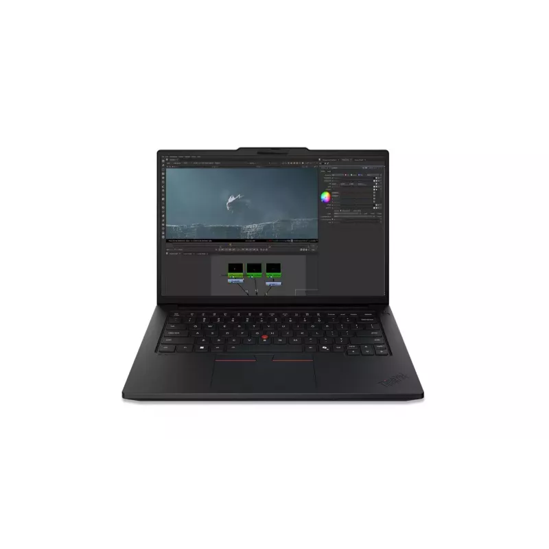 Lenovo P14s G7 Intel Mobile Workstation Sülearvuti - 14.5 inch IPS WUXGA Anti-glare - Intel Core Ultra 7 356H - 16 GB LPCAMM2 LPDDR5X - 512 GB SSD - NVIDIA RTX PRO 500 Blackwell 6 GB GDDR7 - Windows 11 Pro - Must