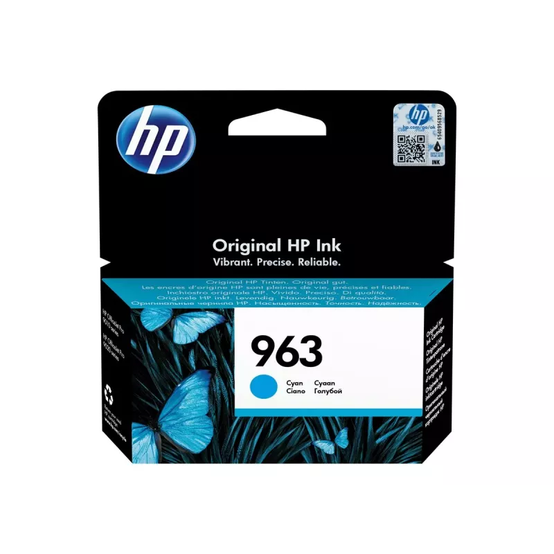 HP 963 Cyan Original tindikassett