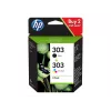 HP 303 Must/Tri-Color originaalne tindikassett 2-pakk