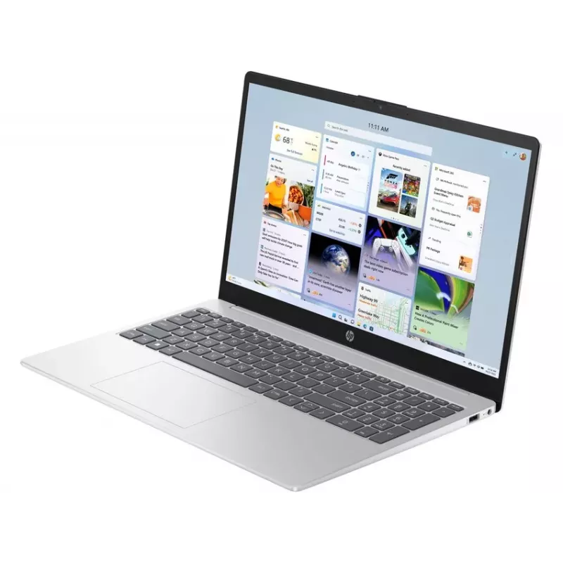 HP Laptop 15-fd0325ne, Intel Core Ultra 5 120U, 24GB RAM, 512GB SSD, 15.6 inch Full HD, Windows 11 Home, hõbedane