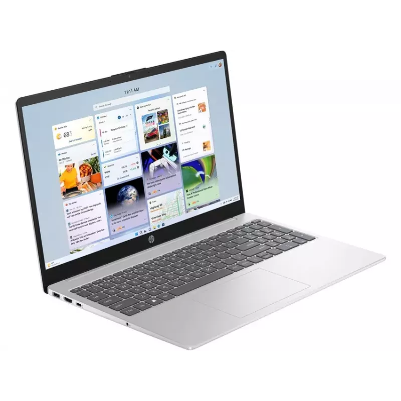 HP Laptop 15-fd0325ne, Intel Core Ultra 5 120U, 24GB RAM, 512GB SSD, 15.6 inch Full HD, Windows 11 Home, hõbedane