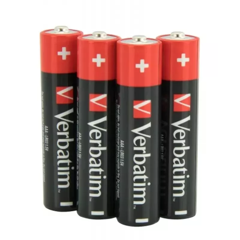Verbatim 49500 Leelispatareid AAA LR03 (4 tk/pakk)