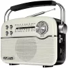 SVEN SRP-500 Kaasaskantav Bluetooth-kõlar, valge (3W, FM/AM/SW raadio, USB, microSD, AUX, aku)