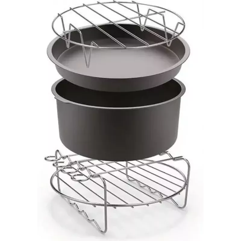 TEFAL Easy Fry tarvikukomplekt OBH Nordica XXL õhufritüüridele - Küpsetusvorm, vardaraam, 5 varrast