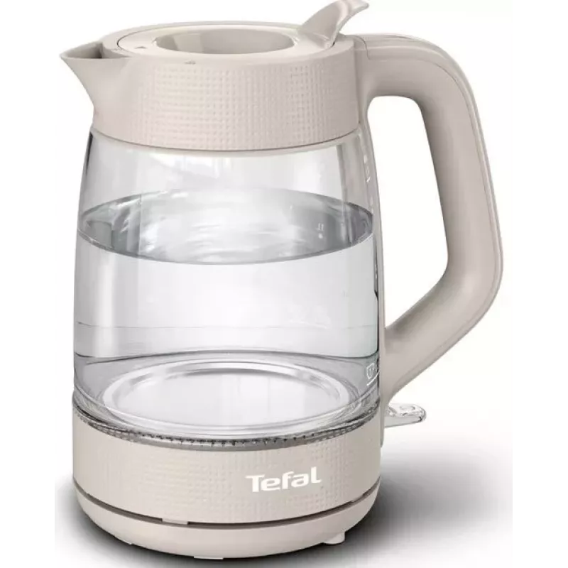 Tefal Morning Glass Kettle KO2G0BE0 1.7L 2200W Transparent/Must