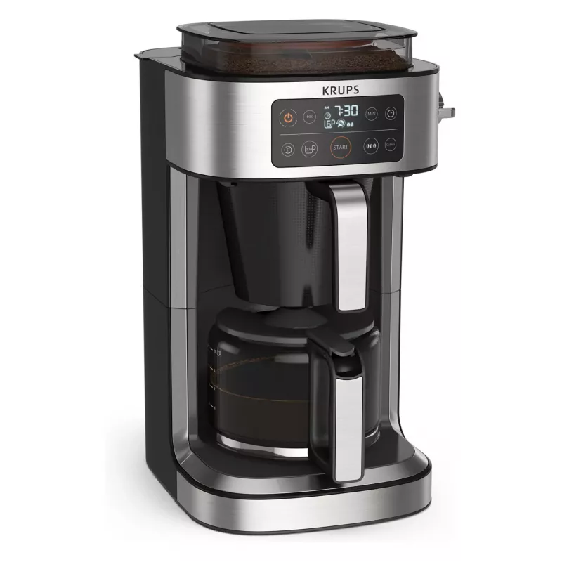KRUPS KM760D Aroma Filter Kohvimasin Must 2-10 Tassi