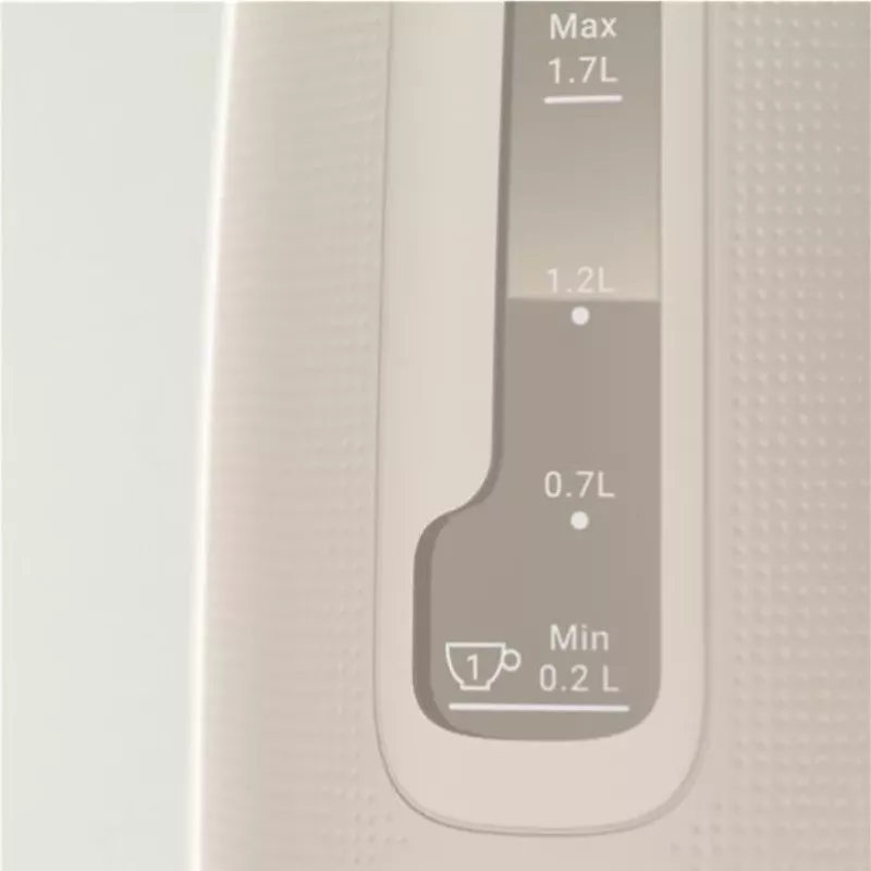 Tefal KO2M0B10 Morning Kettle, Beige, 1.7L, 2400W