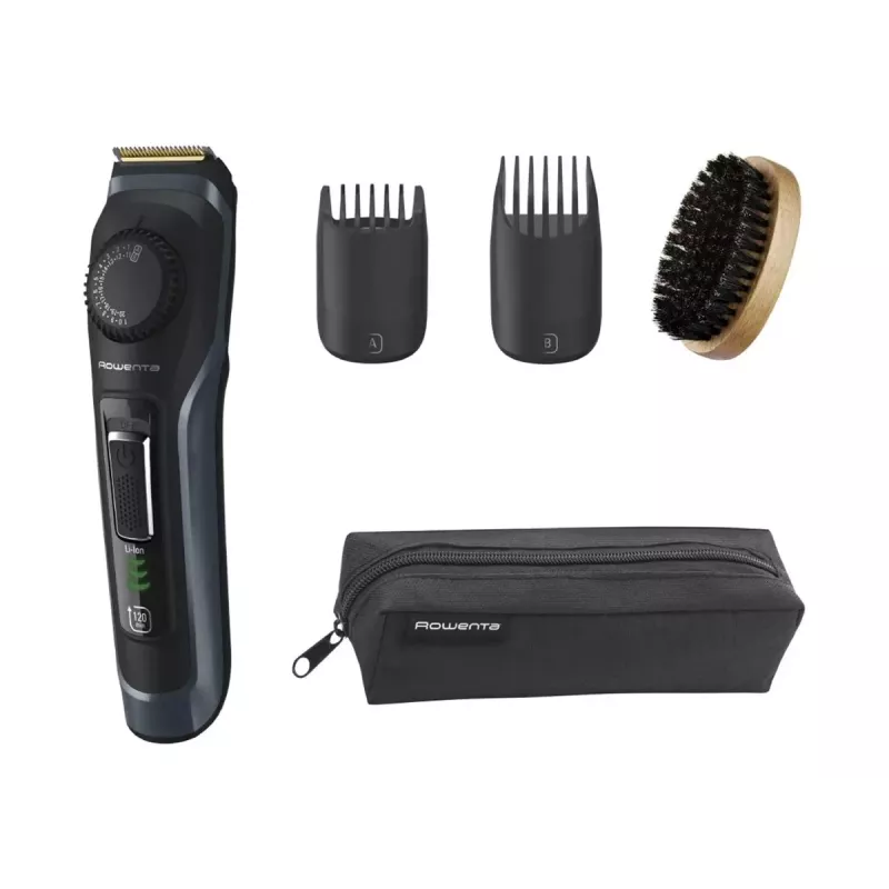 Rowenta Beard Trimmer TN3804E0 Virtuo Cordless 39 Length Steps Black/Blue