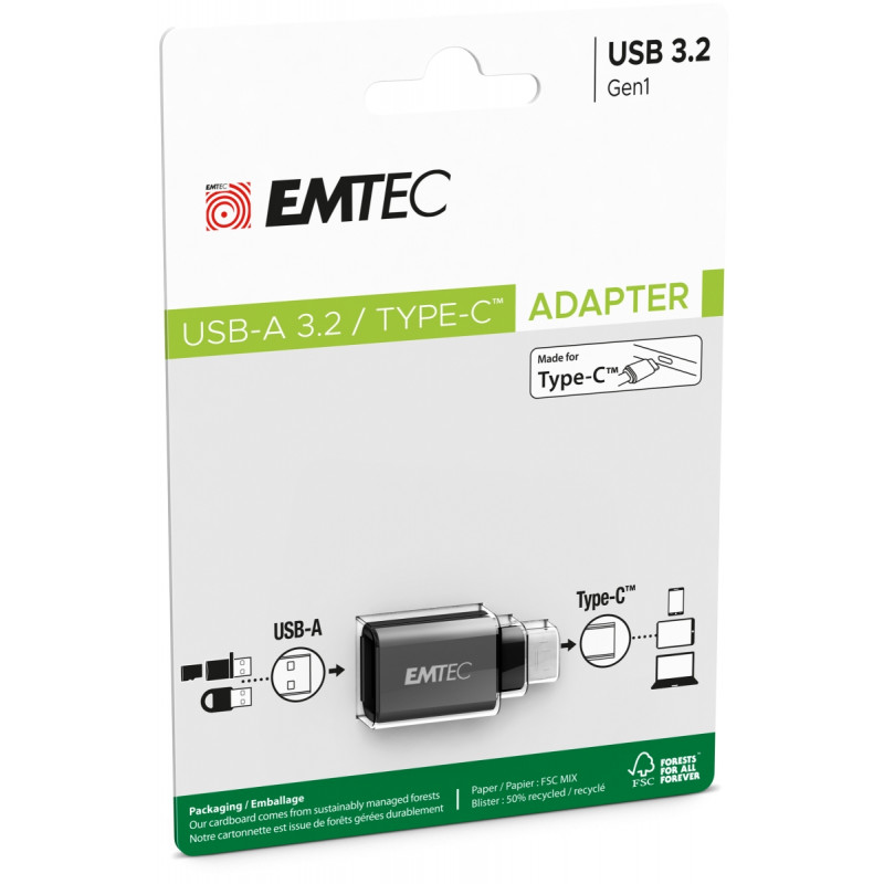 Emtec Adapter USB 3.1 to USB-C