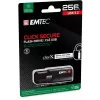 Emtec USB 3.2 Click Secure B120 256GB USB Flash Drive Black