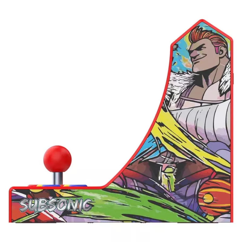 Subsonic Retro Arcade Arcade Stick / Fight Stick PC-le, PS3, PS4, Nintendo Switch, Xbox One, Xbox Series X/S, USB-A, 2.5 m kaabel, must/punane