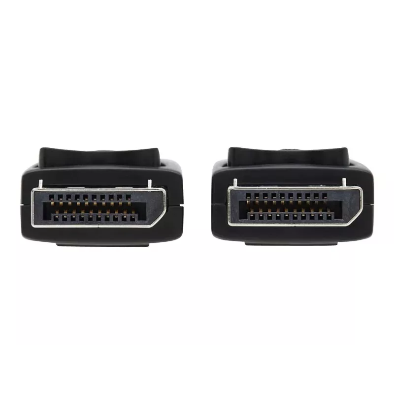 EATON Tripp Lite Series DisplayPort-kaabel lukustuvate pistikutega, 4K 60 Hz (M/M), must, 10 ft (3,05 m)