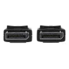 Tripp Lite Series DisplayPort-kaabel lukustuvate pistikutega, 4K 60 Hz (M/M), must, 6 ft