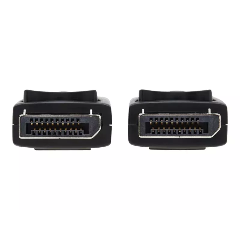 Tripp Lite Series DisplayPort-kaabel lukustuvate pistikutega, 4K 60 Hz (M/M), must, 6 ft
