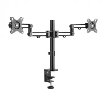 Eaton Tripp Lite Series Flex Arm Dual Monitor Desk Mount 13-27 tolli ekraanidele, kuni 17,6 naela ekraani kohta (DDR1327SDFC-1)