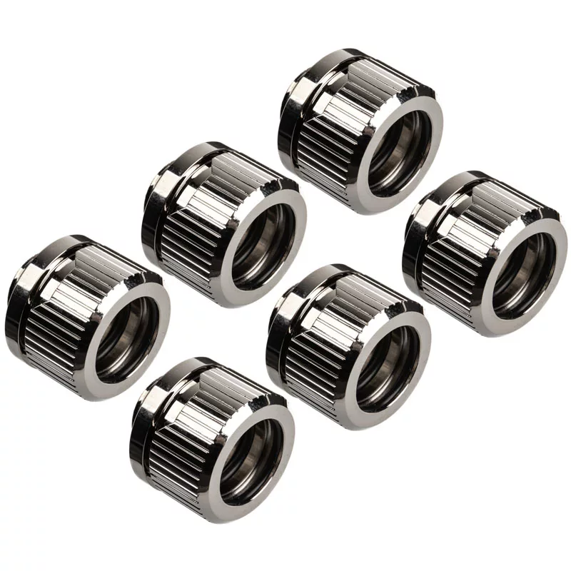 EK Water Blocks EK-Quantum Torque HDC 14 - 6-Pack, Silver