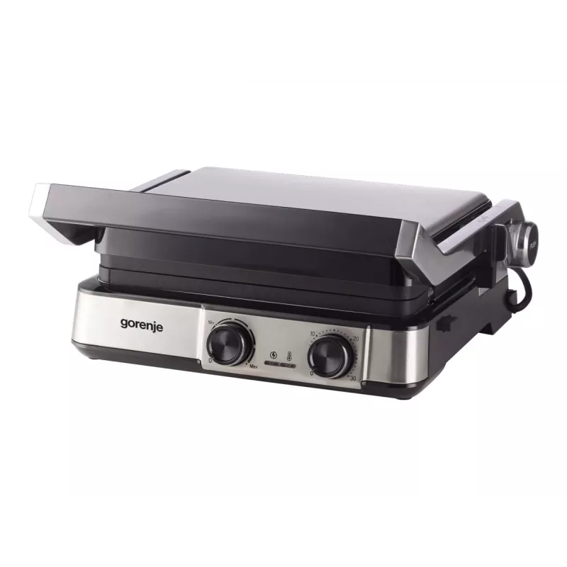 Gorenje GCG2000MT Multifunktsionaalne elektrigrill, fikseeritud plaadid, must, 2000 W