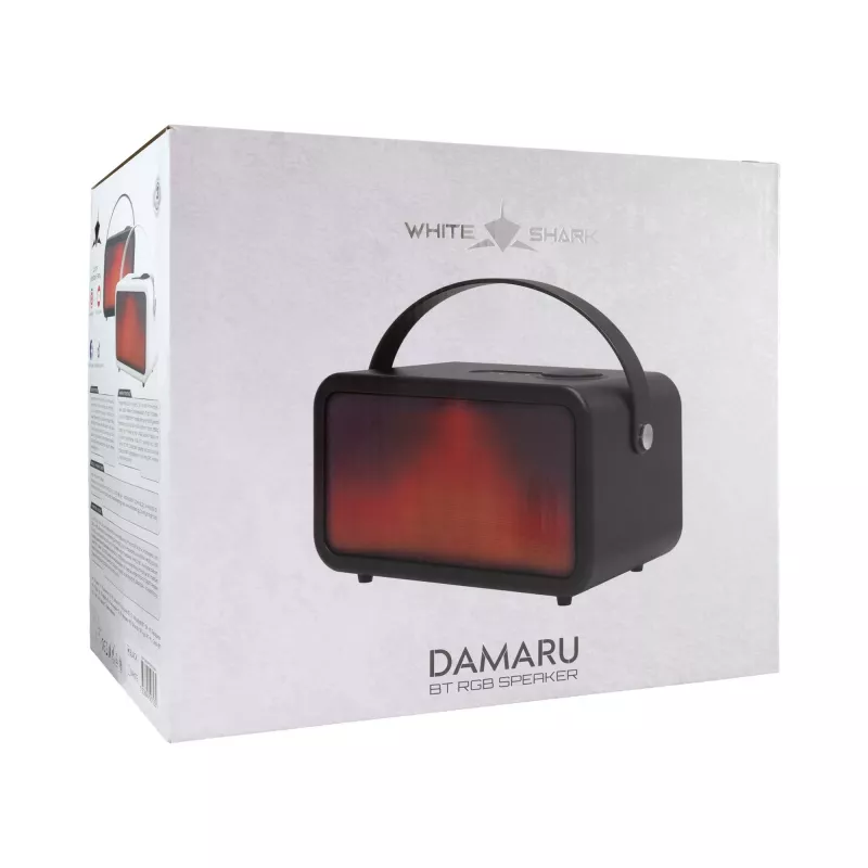 White Shark GBT-630 DAMARU Must Over-kõrvaga Mängupeakomplekt