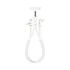 SBOX Lanyard White USB-C to USB-C kaabel 1,5 m valge