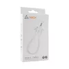 SBOX Lanyard White USB-C to USB-C kaabel 1,5 m valge