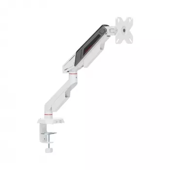 White Shark KHUFU-I GMS-3210 Ühe monitori lauakinnitus 17 inch-32 inch ekraanidele, must