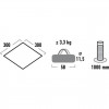 High Peak Tarp 1 (Hall, 3m x 3m)