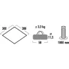 High Peak Tarp 1 (Hall, 3m x 3m)